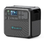 BLUETTI Centrale Elettrica Portatile AC200MAX, 2048Wh LiFePO4 Batteria Backup, Espandibile a 8192Wh w/ 4 2200W AC Prese (4800W Picco), 30A RV, Generatore Solare per Campeggio, Domestico, Emergenza