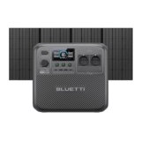 BLUETTI Elite 200 V2 Generatore (2025 nuovo) con 350W Pannello Solare, Centrale Elettrica Portatile 2073,6Wh, 2 Uscite AC 2600W, Batteria LFP 17 Anni, Generatore Solare per Campeggio, Emergenza