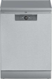 Beko – BDFN26430X – Lavastoviglie 14 Coperti, Classe D, Display Direct Access Digit, Colore Inox, Partenza Ritardata 0-24h, Apertura automatica della porta, 47dBA