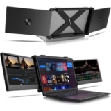 Bewinner Schermo per Laptop da 11,6 Pollici Extender FHD 1080P, HDR IPS Gaming Monitor per Videoregistrazione Triplo Monitor Portatile per Telefono PC da 12,1-17 Pollici PS 5 Switch per