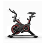 Bici da ciclismo per interni, cyclette fisse per casa, palestra, cardio bike, allenamento fitness, con comodo cuscino per sedile, attrezzatura sportiva per la perdita di peso in interni