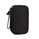 Bkrdty Organizer Cavi,accessori elettronici borsa universale borsa per gadget elettronica portatileb per cavi USB, schede SD, caricabatterie, hard disk