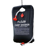 Borsa Doccia Solare da Campeggio, 20L/40L Riscaldamento Solare Borsa da Campeggio Maxi, Doccia Portatile con Tubo Rimovibile e Soffione per Campeggio, Escursionismo Trekking attività all’aperto (20L)