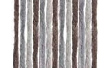 Brunner 7233105N.C38 Tendina in Ciniglia per Porte, Finestre, Camper, Acapulco 56X205 Cm Colore Grigio/Argento/Marrone, 100% PP
