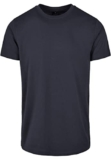 Build Your Brand Maglietta Basic con Scollo Rotondo T-Shirt, Blu Navy, XXXL Uomo