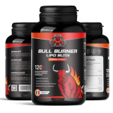 Bull Burner Brucia Grassi Potenti Veloci, Drenante Forte Dimagrante Efficace, 120 Capsule per Dimagrire Velocemente Donna e Uomo con Glucomannano, Carnitina, Bromelina, Te’ Verde – Prodotto in Italia