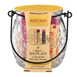 Burt’s Bees Balsami Labbra in Vasetto, 1 x alla Cera d’Api con Vitamina E e Menta, 1 x all’Ibisco, 1 x al Melograno, 3 x 4.25 g