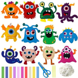 CHSEROK Kit Feltro Fai Da Te, Kit da Cucito attività Creative, Set Bricolage Cucito Giochi Animale, Morbido e Carino, Regalo Artigianale Fai-Da-Te, Adatto per Principianti