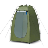 CLIPOP Tenda da bagno pop up, tenda portatile per doccia, impermeabile, anti-UV, fasciatoio per spiaggia, pesca, escursionismo, bagno, campeggio all’aperto, con borsa per il trasporto (verde)