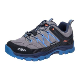 CMP Kids Rigel Low Trekking Shoes Wp, Scarpe da Trekking Unisex – Bambini e Ragazzi, Graffite Oltremare 244, 38 EU