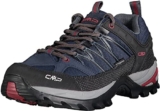 CMP Rigel Low Trekking Shoes Wp, Scarpe da trekking Uomo, Asphalt Syrah, 43 EU