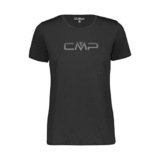 CMP T-Shirt Tecnica Con Logo Cmp T-shirt, Donna, Nero, 46