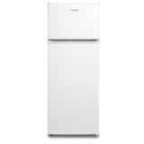 COMFEE’ RCT210WH2(E) Frigorifero Doppia Porta 204 L, Controllo della Temperatura Regolabile, Luce LED, Bianco