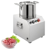 COYEUX Macinatrice elettrica per Tagliare la Carne da 1800 W, Robot da Cucina Commerciale da 15 Litri, con tempistica, Funzionamento Facile Facile da Pulire, per Allevamento