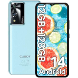 CUBOT A10 Smartphone Android 14, 12(4+8) GB RAM+128GB ROM/1TB, Octa-Core, 6.56″ HD+/90Hz Display Telefono Cellulare, 48MP+16MP Fotocamera, 5100mAh, Dual SIM 4G Telefoni, Face ID/GPS/3.5mm Jack