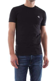 Calvin Klein Jeans Ck Essential Slim Tee, T-shirt Uomo, Nero (Ck Black), M