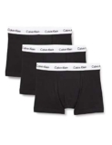 Calvin Klein Trunk 3pk 0000u2662g Boxer, Nero (Black), L Uomo