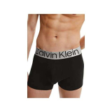 Calvin Klein Trunk 3pk 000nb3130a Boxer, Multicolore (Black/ White/ Grey Heather), M Uomo