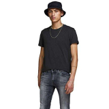 Camicia girocollo da uomo Jack & Jones Organic Basic SS