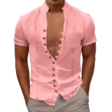 Camicie Casual da Uomo Estive Colori Particolari Offerte di Illuminazione T Shirt T-Shirt Cotone Bianco Maglietta XXXL Offerta Liquidazione