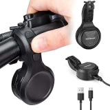 Campanello Bici 130dB OOPSCOOL, Clacson Bici Elettronico Impermeabile con Allarme Antifurto Accessori per Biciclette Elettriche per Mountain Road Bike MTB BMX Scooter 22,2 mm-31,8 mm