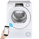 Candy Rapidò ROE H9A2TCEX-S Asciugatrice 9 Kg, Pompa di Calore, Libera Installazione, Controllo Remoto Avanzato, Connessa Wi-Fi, Classe A++, Bianca