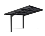 Canopia by Palram Carport Sydney Wave 2.9×5.9 in policarbonato, alluminio robusto e antiruggine protegge l’auto dalla luce solare