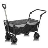 Carrello da Campeggio Pieghevole su Ruote, Carrello da Campeggio Portatile, Carrello da Giardino, Carrello Pieghevole, Carrello da Campeggio per Esterni con Fodera per Campeggio, Giardino, s