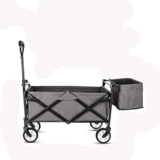 Carrello da giardino Passeggino da giardino pieghevole portatile per lo shopping domestico Rimorchio a mano Carrello Selvaggio Campo a mano Carrello