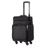 Carrello for il trucco con ruote, grande contenitore for il trucco, beauty case, beauty case, carrello for parrucchiere, custodia for il trucco in tessuto Oxford, scomparti regolabili for uno stoccagg