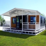 Casa piccola espandibile di lusso Casa pieghevole Casa piccola pieghevole 20ft & 40ft Prefab Tiny Home 1-3 camere da letto Pieghevole espandibile Prefabbricato Container House