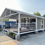 Casa prefabbricata espandibile del contenitore a prova di uragano 20ft 40ft contenitore staccabile casa prefabbricata casa contenitore dormitorio appartamento portatile prefabbricata villa