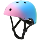 Casco da bici per bambini, casco da bicicletta regolabile per le ragazze Ragazzi Bambino età 3-5-8-14 anni, multi-sport per il ciclismo Skateboard Scooter Pattinaggio (M (54-58cm/21.3-22.8 Inches))