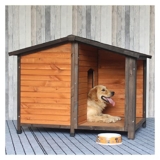 Casette per Cani Casa For Animali Domestici Di Lusso In Legno Massello Di Alta Qualità, Resistente Impermeabile Ampio E Medio Rifugio For Animali Domestici, Protezione Da Pioggia E Protezione Solare È
