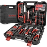 Cassetta Attrezzi Completa 148-PCS Set Attrezzi Lavoro – Fai da te Meccanica Strumenti – Valigia Utensili Portatile Sundpey con Cacciaviti Cricchetto Pinze Riparazioni Quotidiane Casa Ufficio Rosso