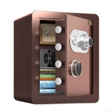 Cassetta di Sicurezza, cassaforte con Combinazione Meccanica, Dispositivo antifurto Meccanico in Acciaio, Password, Chiave, Password, per L’Ufficio a casa, Denaro, Gioielli, Contanti, passap