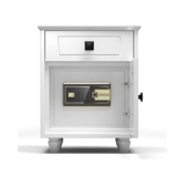 Cassetta di sicurezza, cassaforte con password e impronte digitali intelligenti, cassaforte nascosta antifurto, cassaforte con doppio allarme per casa, ufficio, hotel, attività, gioielli, uso in conta