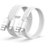 Cavo iPhone Originale Apple Certificato MFi, Cavo Lightning 1M+2M 2Pack, Cavetto iPhone Cavo Ricarica iPhone Cavo Caricatore iPhone Filo Cavo USB per iPhone 14 13 12 11 Pro Max XS XR X 8 7 6 5 SE iPad