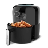 Cecotec Friggitrice ad Aria Cecofry Pixel 2500. Air Fryer 1200 W, 2,5 L, Dietetica, Manuale e Compatta, Timer, Controllo Temperatura, Tecnologia PerfectCook, Piedini Antiscivolo, Piedini Antiscivolo