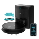 Cecotec Robot Aspirapolvere Conga 2499 Ultra Home Advanced. Base Autopulente, Tecnologia Giroscopica, 2100Pa, App, Spazzola Multifunzionale, 2 Spazzole, Mocio, Rilevamento Automatico Sacchetto 3L
