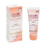 Cera di Cupra, Crema Rosa Formulazione Tradizionale, con Cera Vergine d’Api, Ricca di Componenti Protettivi, ad Azione Antietà, Made in Italy, Dermatologicamente Testata, Tubetto da 75 ml