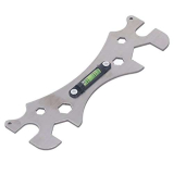 Chiave universale multifunzionale da bagno, chiave speciale con rubinetto a livello idraulico installare troppo, set di chiavi a cinghia per idraulici, soffioni doccia, apriscatole