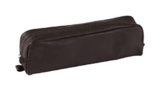 Clairefontaine 8313C -astuccio per la scuola rettangolare marrone 21x4x6 cm in vero cuoio d’agnello I Articoli per la scuola I astuccio per matite colorate I astuccio per matite I portapenne