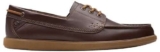 Clarks Bratton Boat, Uomo, Marrone Scuro Lea, 40 EU