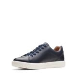Clarks Un Costa Lace, Scarpe da Ginnastica Basse Uomo, Navy Leather, 44.5 EU