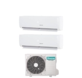 Climatizzatore Condizionatore Inverter Hisense IQ plus Wi-fi Dual Split 12000+12000 Btu 2AMW52U4RXC R-32 A++
