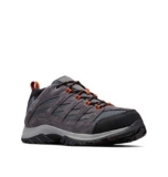 Columbia Crestwood WP, Scarpe da trekking ed escursionismo impermeabili a vita bassa Uomo, Graphite/Dark Adobe, 43 EU