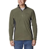 Columbia Klamath Range 2 Half Zip Felpa In Pile, Stone Green/Shark, L Uomo