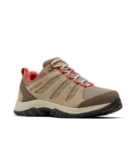 Columbia Redmond 3 Scarpe Da Trekking Basse da Donna, Marrone (Pebble x Scorched Coral), 39 EU