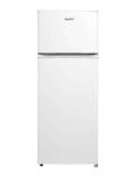 Comfee RCT284WH2A frigorifero con congelatore/congelatore superiore/176 kWh/anno/143cm Altezza/Luce LED/Cerniera porta reversibile/Bianco